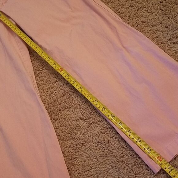 Izod Pants Chino Capri's Pink Cotton Stretch Women's WOMAN'S SIZE 10 - Picture 8 of 14